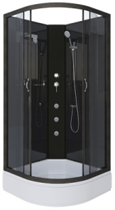 Душевая кабина Niagara Classic NG-6501-14BKG, 90х90, тонированный
