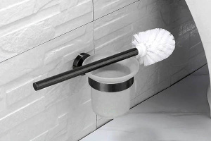 Ершик для унитаза Rea Mist 06 Black Matt REA-80031