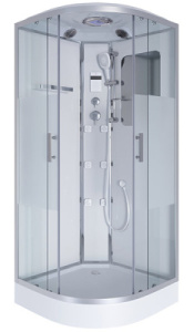 Душевая кабина Niagara NG-3012-01, 120х120, прозрачный с матовой вставкой