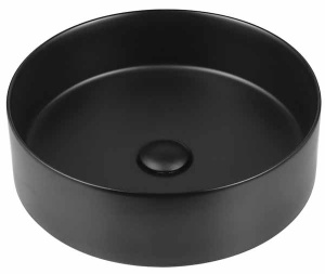 Умывальник Vincea VBS-216 MB / VBS-216 MG, 39х39, черный матовый