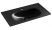 Умывальник CeramicaNova Sabo CN13002MB / CN13003MB, 80х46, черный матовый