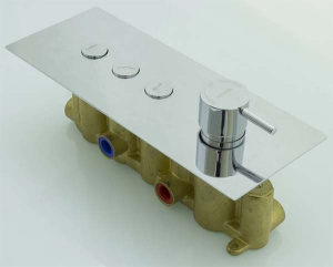 Смеситель встраиваемый Ganzer GZ55056 (3 функции)
