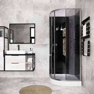 Душевая кабина Niagara Eco E90/13/TN/BK, 90х90, тонированный