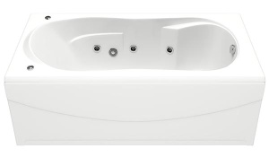Гидромассажная ванна BAS Ахин (гидромассаж серия Стандарт), 170х80
