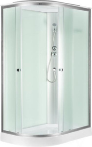 Душевая кабина Saniteco SN-120WL / SN-120WR, 80х120 R, матовый
