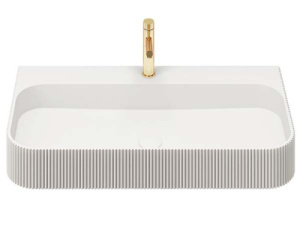 Умывальник Vincea Solid Surface VWB-6SG75MW / VWB-6SG90MW, 75х46