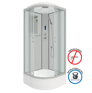 Душевая кабина Niagara Classic NG-3301-14P / NG-3302-14P, 100х100, матовый