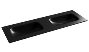 Умывальник CeramicaNova Grace CN7022MBwx / CN7023MBwx, 141х46, черный матовый