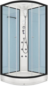 Душевая кабина Domani-Spa Delight 99 dusty blue, 90х90, прозрачный