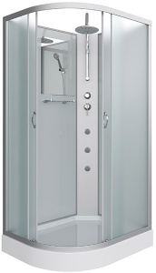 Душевая кабина Niagara Classic NG-3312-14BKTG, 120х80, матовый