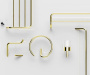 Полка Deante Silia Gold ADI Z531