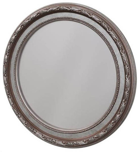 Зеркало Caprigo PL301, 87х87, античное серебро