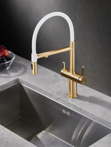 Смеситель для кухонной мойки Rose R358G под фильтр