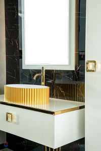 Зеркало Boheme Vallessi Dolce 567-W White