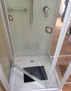 Душевая кабина River Moero 14 без крыши, 70х73, прозрачный