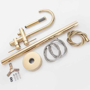 Смеситель для ванны Calani Nexos Gold CAL-B0059