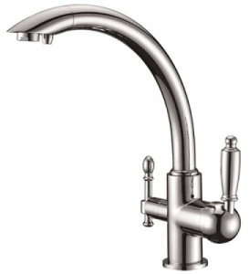 Смеситель для кухонной мойки Kaiser Vincent 31244 / 31244-2 под фильтр, хром