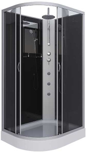 Душевая кабина Niagara Classic NG-3512-14BKTG, 120х80, тонированный