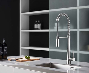 Смеситель для кухонной мойки Zorg ZRN 980096 inox
