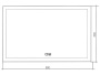 Зеркало Silver Mirrors Сантана с подогревом