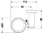 Стакан Duravit D-Code 0099191000 / 0099201000