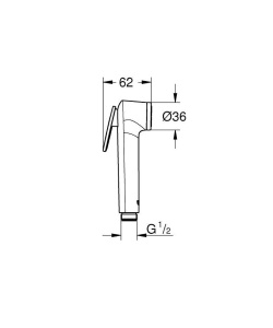 Гигиеническая лейка Grohe Tempesta-F Trigger Spray 30