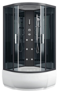 Душевая кабина Erlit ER5709TP-C24-RUS / ER5710TP-C24-RUS, 90x90, тонированный