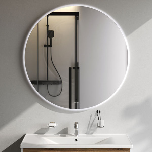 Зеркало AM.PM X-Joy 60 / 65 / 80 / 100 / 110 круглое с интерьерной Led подсветкой, 60х60