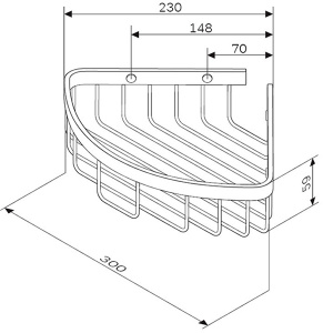 Полка AM.PM Sense L A7452222