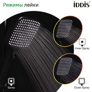 Душевая лейка Iddis Esper ESP3FBSi18