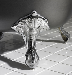 Чугунная ванна Roca Newcast Grey A233650000, 170х85