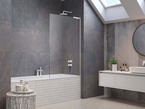 Душевая шторка на ванну Radaway Modo SL White PNJ II прозрачный