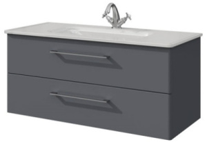 Тумба под умывальник Caprigo Accord 65 2219-TP810 / 80 2212-TP810 / 90 2218-TP810 / 100 2221-TP810 / 120 2215-TP810, 100, серый матовый