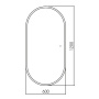 Зеркало Abber See AG6113SMult