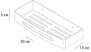 Полка Fixsen Hotel FX-31003B