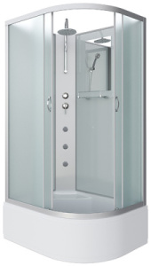 Душевая кабина Niagara Classic NG-2310-14BKTG, 120х80, матовый