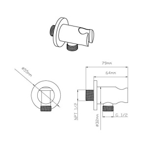 Шланговое подключение Vincea VSC-42MB