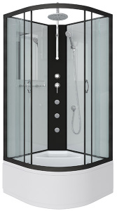 Душевая кабина Niagara Classic NG-6707-14BKTG / NG-6708-14BKTG, 80х80/прозрачный