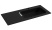 Умывальник CeramicaNova Grace CN7014MB / CN7015MB, 101x46 R, черный матовый