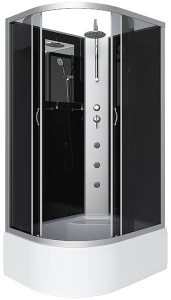 Душевая кабина Niagara Classic NG-2510-14BKTG, 120х80, тонированный