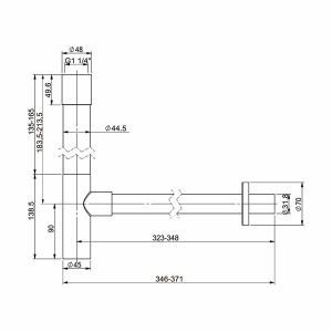 Сифон для умывальника Wellsee Drainage System 182118000