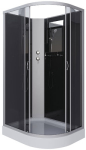 Душевая кабина Niagara Classic NG-3512-14BK, 120х80, тонированный