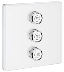 Переключатель режимов встраиваемый Grohe Grohtherm SmartControl 29158LS0 (3 функции), белая луна