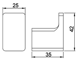 Крючок Timo Selene 17111/17