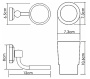 Стакан Wasserkraft K-28128