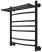 Полотенцесушитель Veconi Nemi-B черный, 50х120 14 перекладин, черный