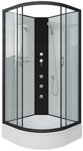 Душевая кабина Niagara Classic NG-6703-14BKG / NG-6701-14BKG / NG-6702-14BKG, 100х100, прозрачный