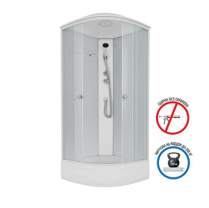 Душевая кабина Niagara Promo P80/26/MT / P90/26/MT / P100/26/MT, 100х100, матовый