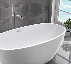 Смеситель для ванны Vincea Desire VTF-1DCH напольный