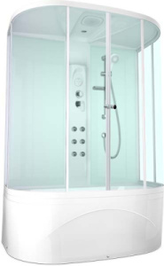 Душевая кабина Domani-Spa Neat high матовая, 150х80, матовый